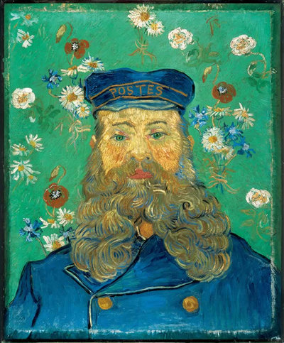 Vincent van Gogh, Portret van Joseph Roulin, 1889. Collectie Kröller-Müller Museum, Otterlo
